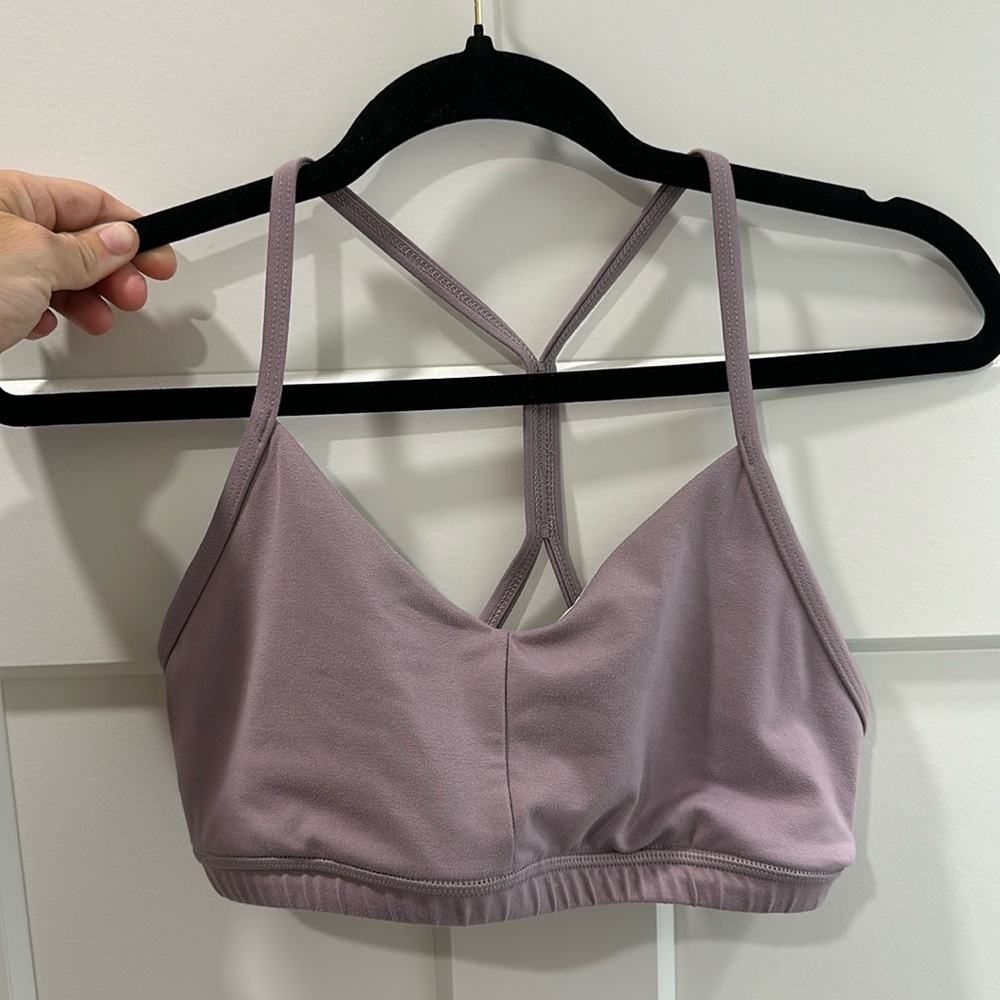 FLEO Reinette Sports Bra - Medium Support  Dusty Lavender Size L